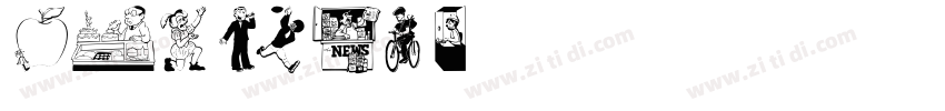 New York c字体转换